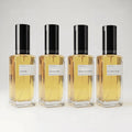 Arsenal GOAT: cuatro perfumes de 30 ml a elegir, alineados sobre fondo blanco