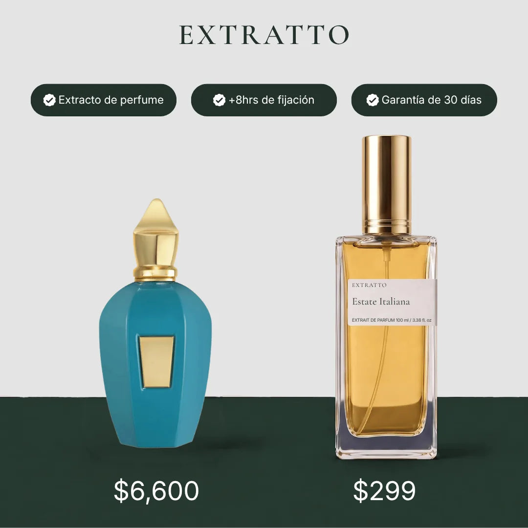 Comparación de precio: Estate Italiana de Extratto frente a Erba Pura de Xerjoff