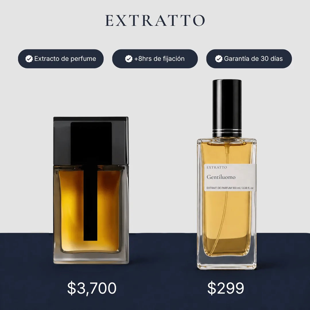 Comparación de precio: Gentiluomo de Extratto frente a Dior Homme Intense