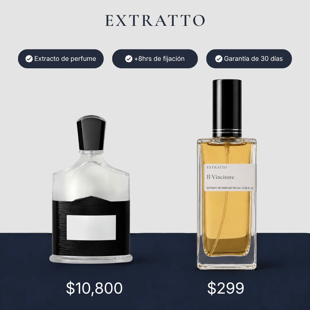 Comparación de precio: Il Vincitore de Extratto frente a Creed Aventus