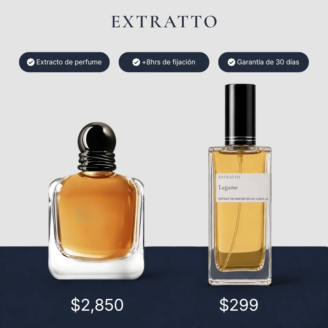 Comparación de precio: Legame de Extratto frente a Stronger With You de Giorgio Armani