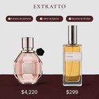 Comparación de precio: Orchidea de Extratto frente a Flowerbomb de Viktor & Rolf