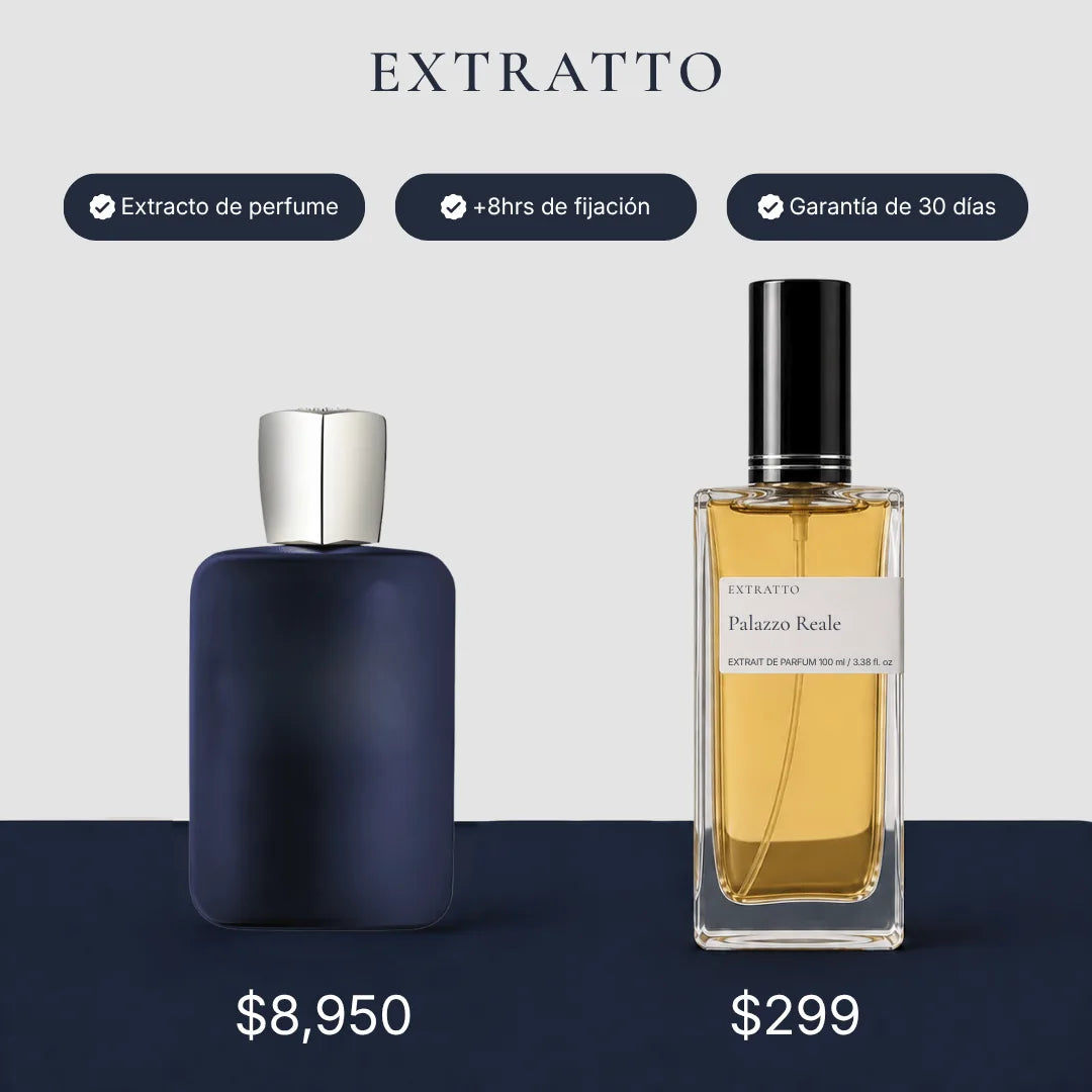 Comparación de precio: Palazzo Reale de Extratto frente a Layton Parfums de Marly