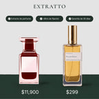 Comparación de precio: Peccato Rosso de Extratto frente a Lost Cherry de Tom Ford