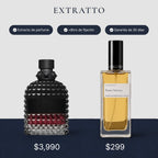 Comparación de precio: Roma Intensa de Extratto frente a Valentino Born in Roma Intense