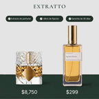 Comparación de precio: Spirito Divino de Extratto frente a Angel's Share de Kilian