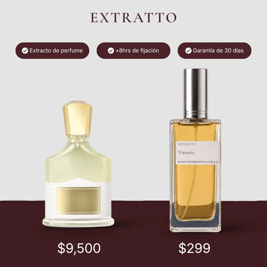Comparación de precio: Vittoria de Extratto frente a Aventus for Her de Creed