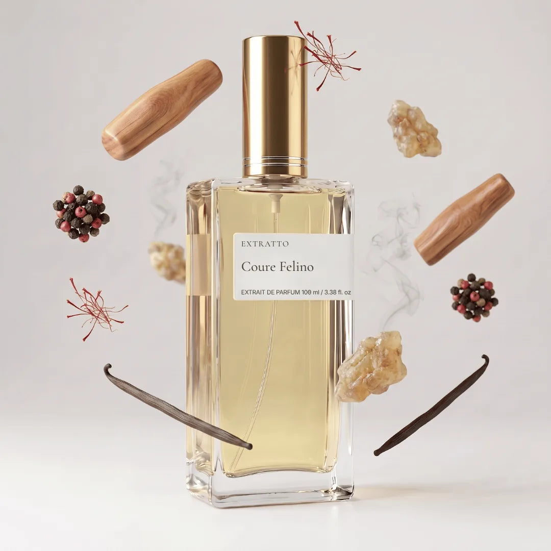 Notas olfativas de Coure Felino, perfume inspirado en Babycat YSL