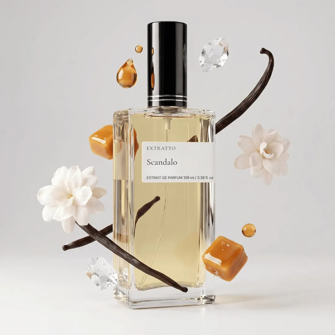 Notas olfativas de Scandalo, perfume inspirado en Scandal Le Parfum de Jean Paul Gaultier