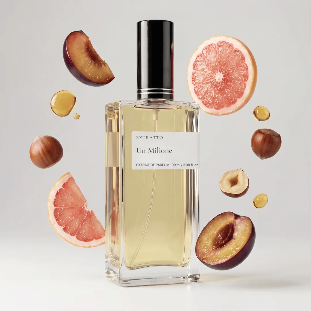 Notas olfativas de Un Milione, perfume inspirado en One Million Lucky de Paco Rabanne