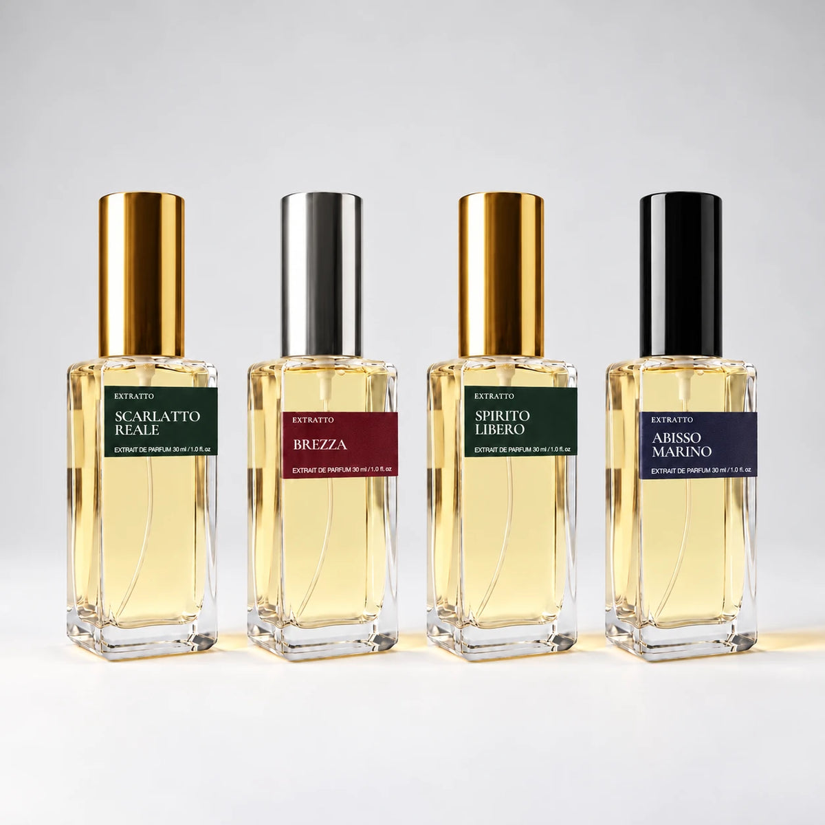 Set libre: 4 perfumes Extratto de 30 ml